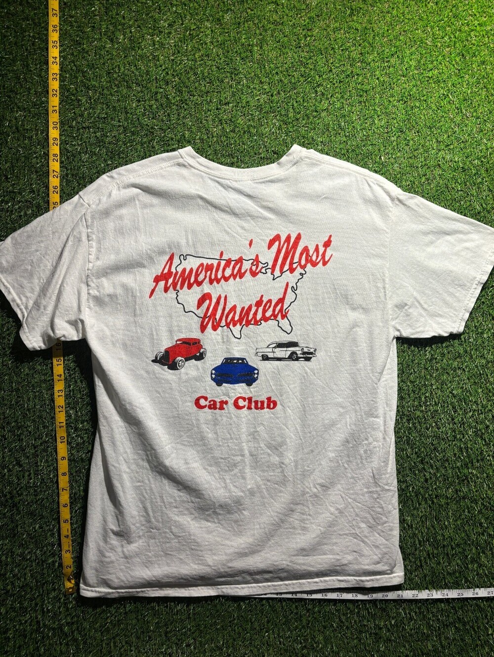 Clean white tee